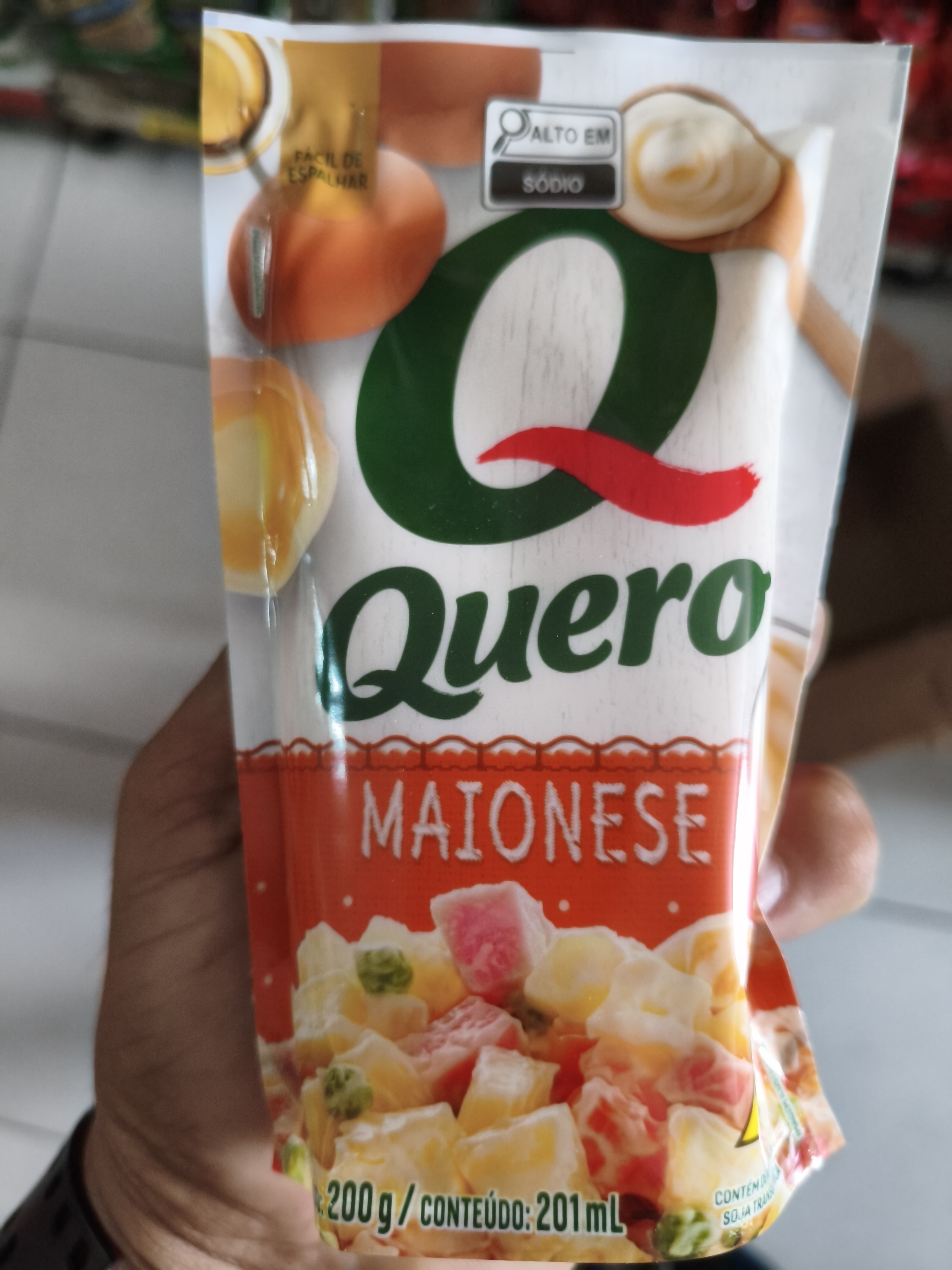 Maionese quero sachê 
