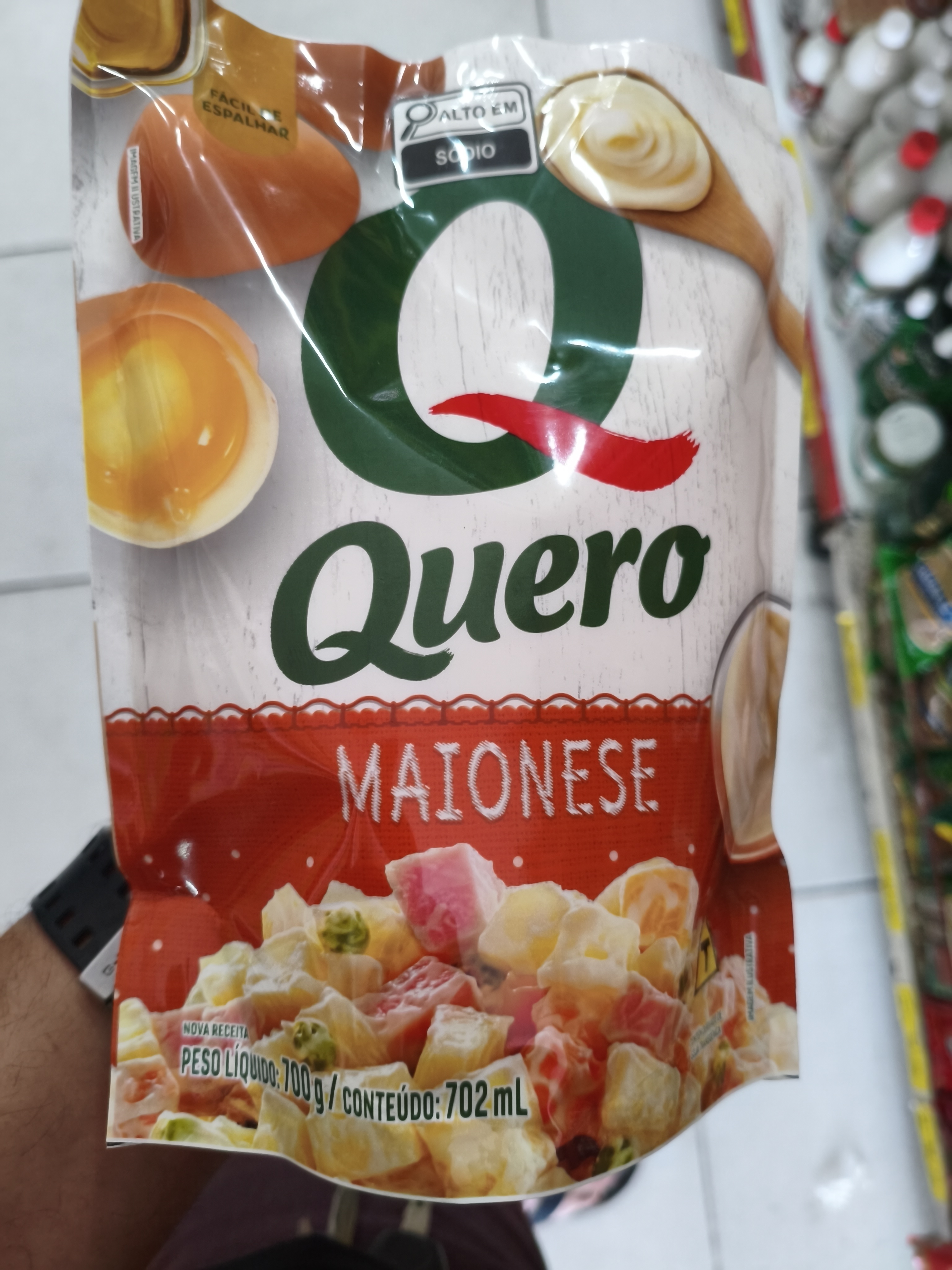 Maionese quero sachê 