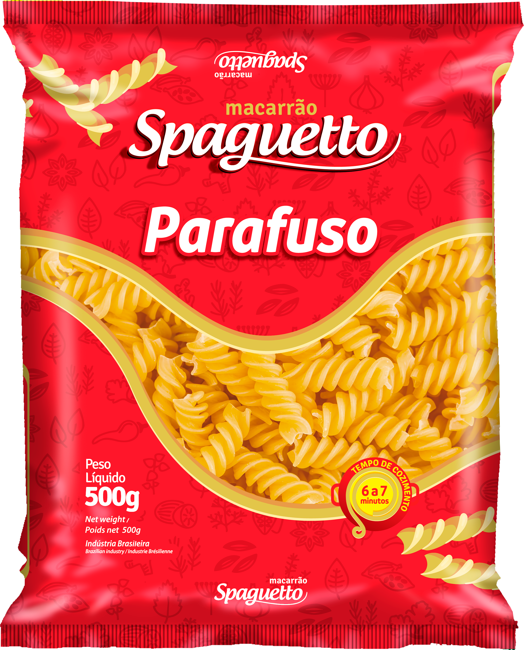 Macarrão parafuso spaguetto 